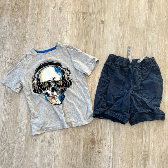 Boys Shirt and Shorts Bundle - S (6-7) - Picture 1 of 8